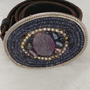 Handmade belt buckles with belts
